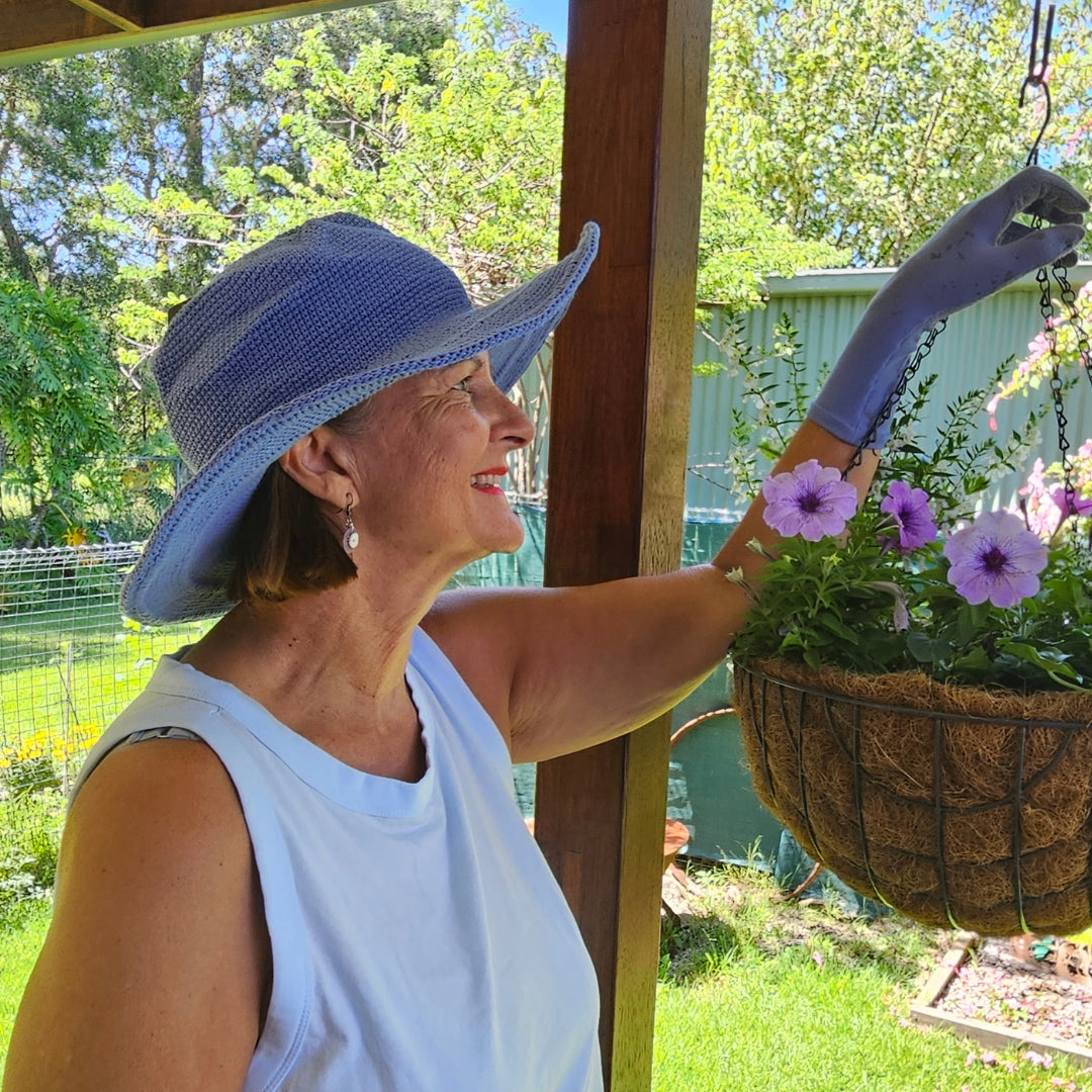 Cotton Crochet Sun Hat